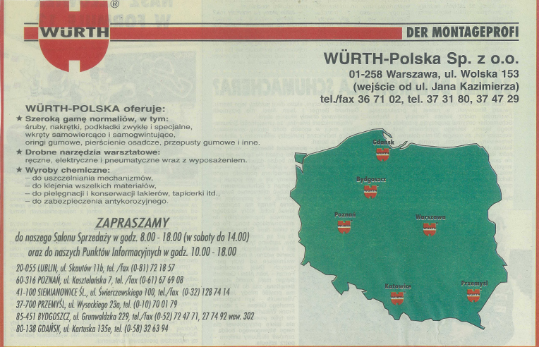 Punkty informacyjne w Polsce